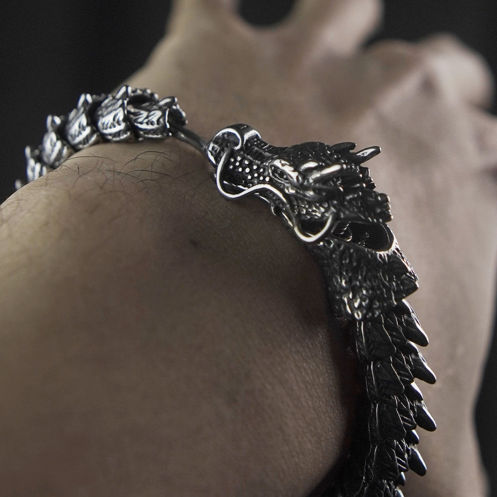 Frostfire Dragon Bracelet - Vogsha
